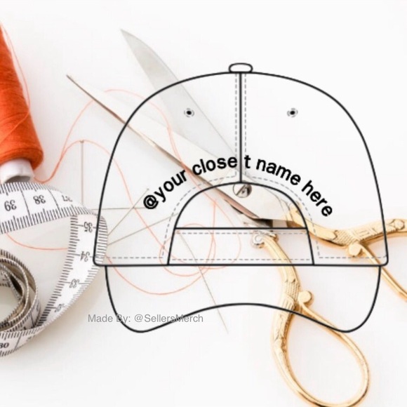 SellersMerch Other - *Add On* Your Closet Name On The Back Of Our Hat